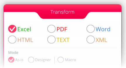 EXCEL UI Screenshot